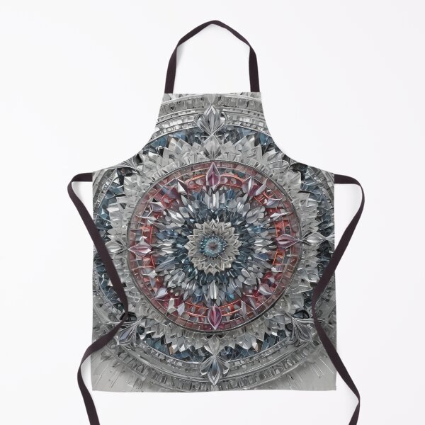 Item preview, Metallic Rebirth Crystalline Mandala designed and sold by MandalasShops.