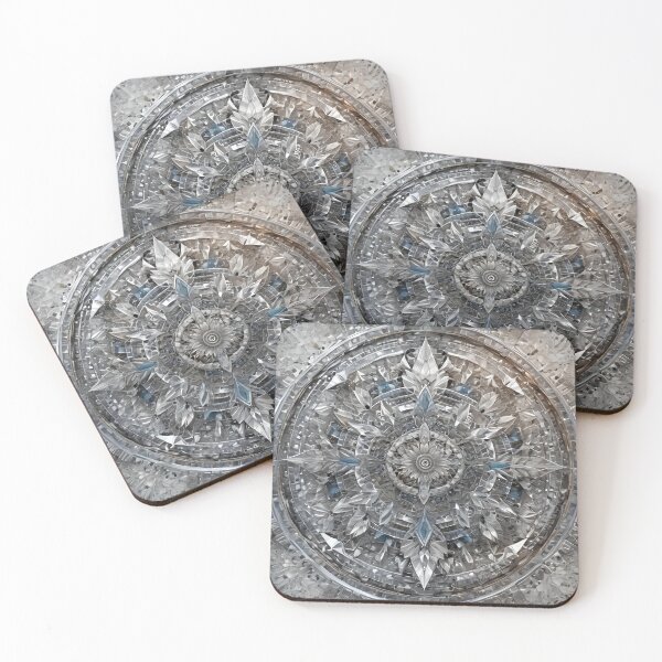 Item preview, Metal Mandala: The Steel Rose designed and sold by MandalasShops.