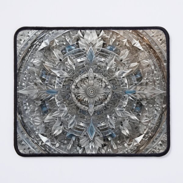 Item preview, Metal Mandala: The Steel Rose designed and sold by MandalasShops.
