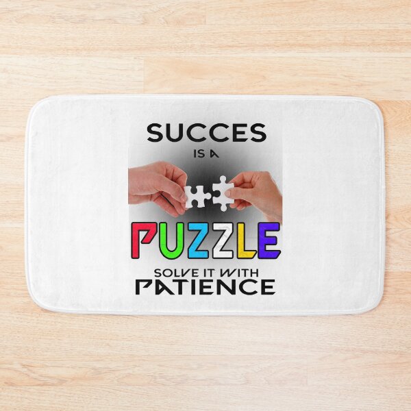 Item preview, Quote Art - Success Puzzle and Strategy - Motivational Design designed and sold by koreatvtea.