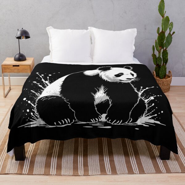 Item preview, Panda abstract minimalist art designed and sold by ChaosEdits.