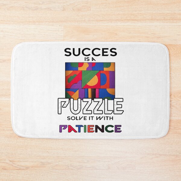 Item preview,  Puzzle of Success - Solve with Patience and Strategy - Inspirational Art designed and sold by koreatvtea.