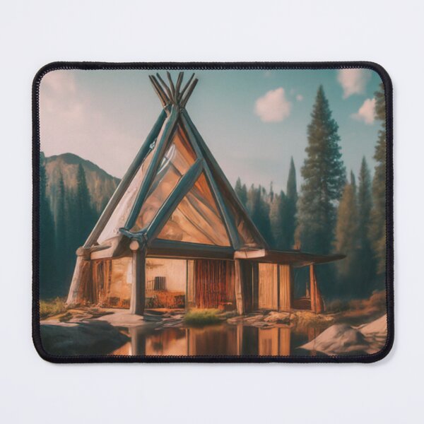 Item preview, Native American Teepee in the Woods designed and sold by BestArtByArvind.