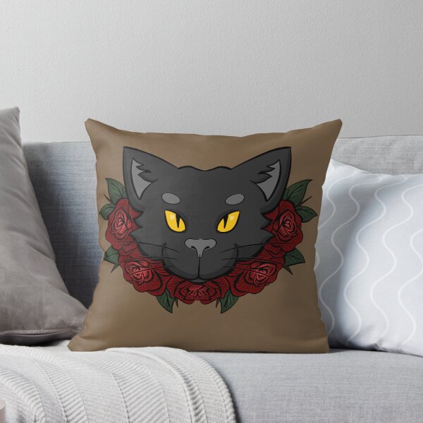 Item preview, Black Cat Roses - Brown designed and sold by mgrugart.