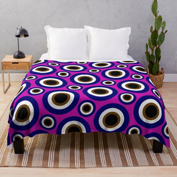 Item preview, Simple & Clean Circle All Seeing Eyes Grid Pattern designed and sold by EvergreenMotifs.