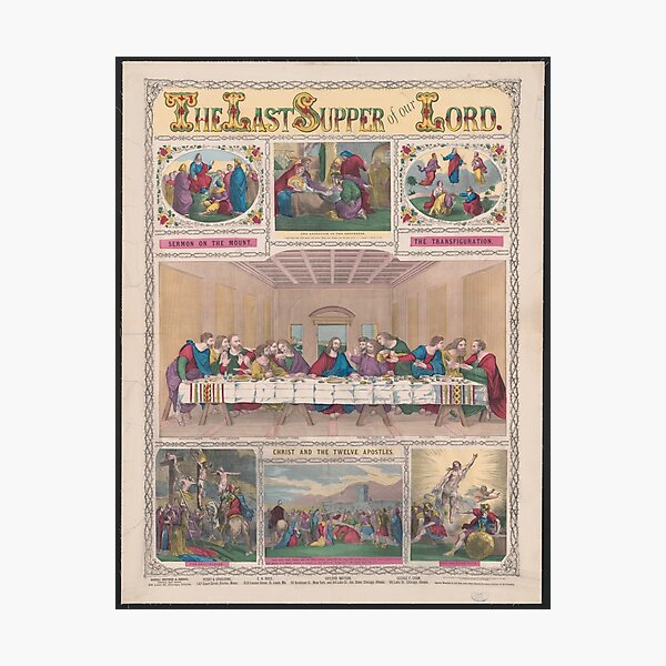 The last supper of our Lord Photographic Print
