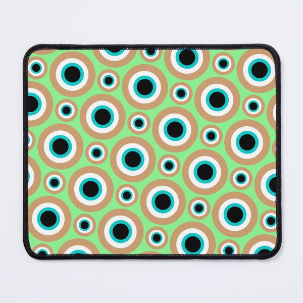 Item preview, Simple & Clean Circle All Seeing Eyes Grid Pattern designed and sold by EvergreenMotifs.