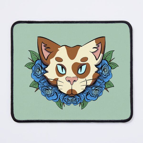 Item preview, Calico Cat Roses - Green designed and sold by mgrugart.