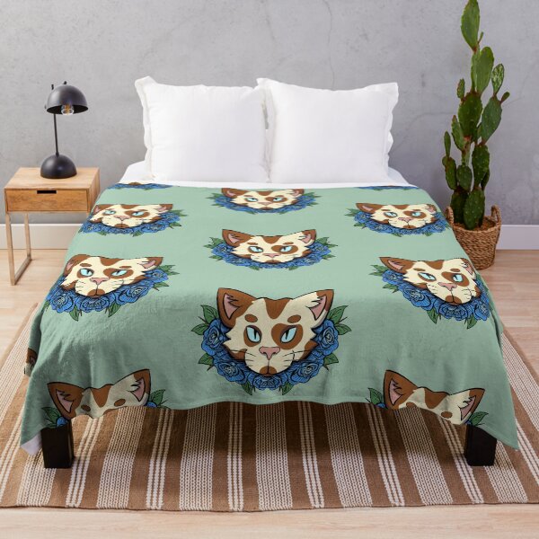 Item preview, Calico Cat Roses - Green designed and sold by mgrugart.