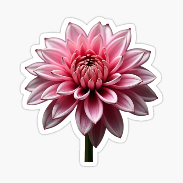 Item preview, Pink dahlia designed and sold by Polanska.