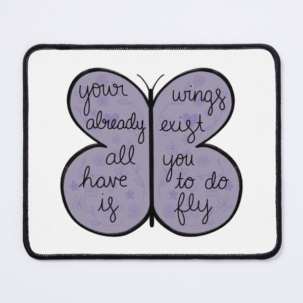 Item preview, All You Have To Do Is Fly design designed and sold by JoyMadeArt.