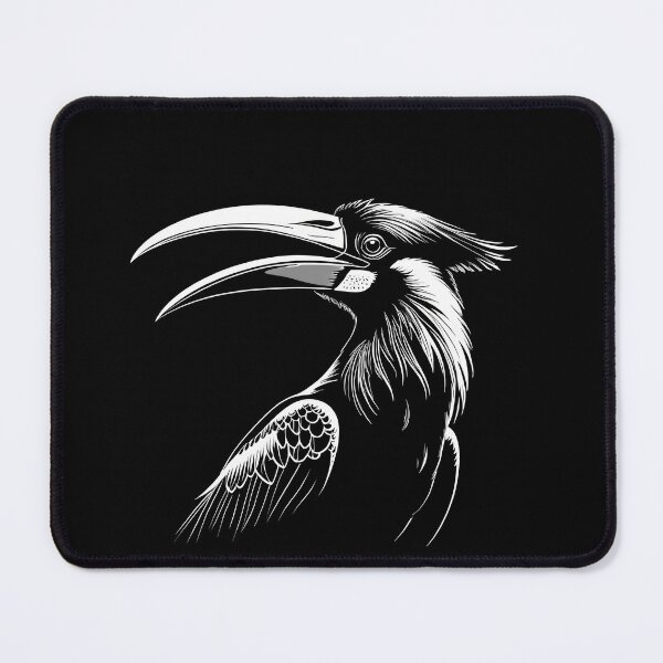 Item preview, Tucan black and white line art  designed and sold by ChaosEdits.