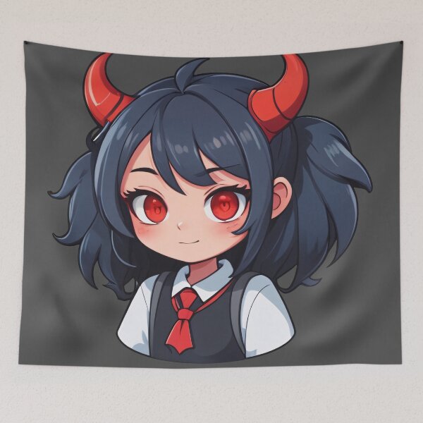Item preview, School Student Demon Girl - Student Day designed and sold by MadnessEnvelope.