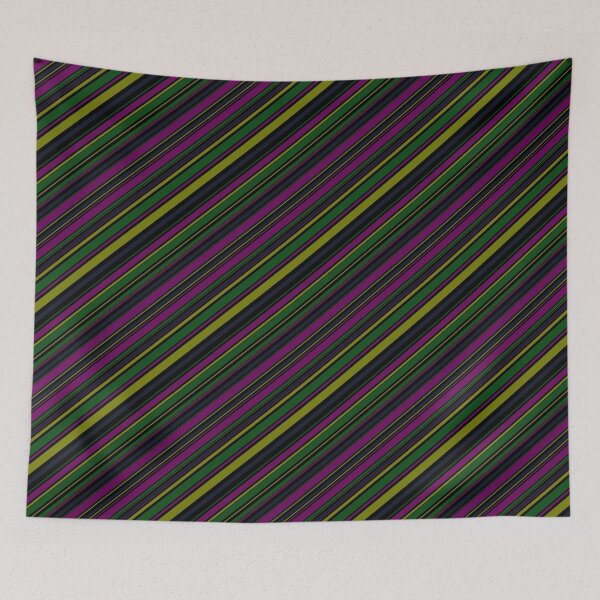 Item preview, Girly Rainbow Color Strips Varying Striped Lines Parallel  designed and sold by EvergreenMotifs.