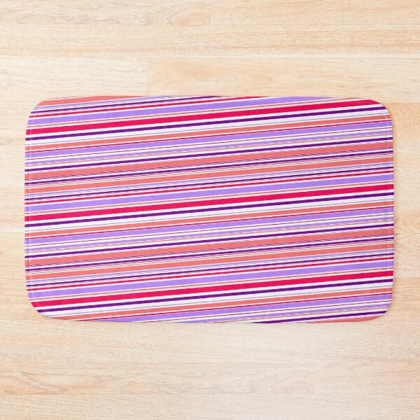 Item preview, Girly Rainbow Color Strips Varying Striped Lines Parallel  designed and sold by EvergreenMotifs.
