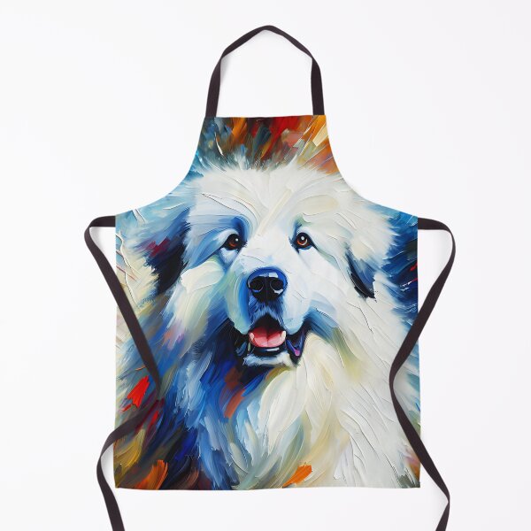 Item preview, Great Pyrenees Dog Acrylic Print Pet Portrait Pet Lovers designed and sold by Puppy Puzzles Plus.