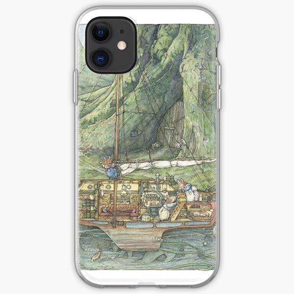 Cutaway of Dustys Boat iPhone Soft Case