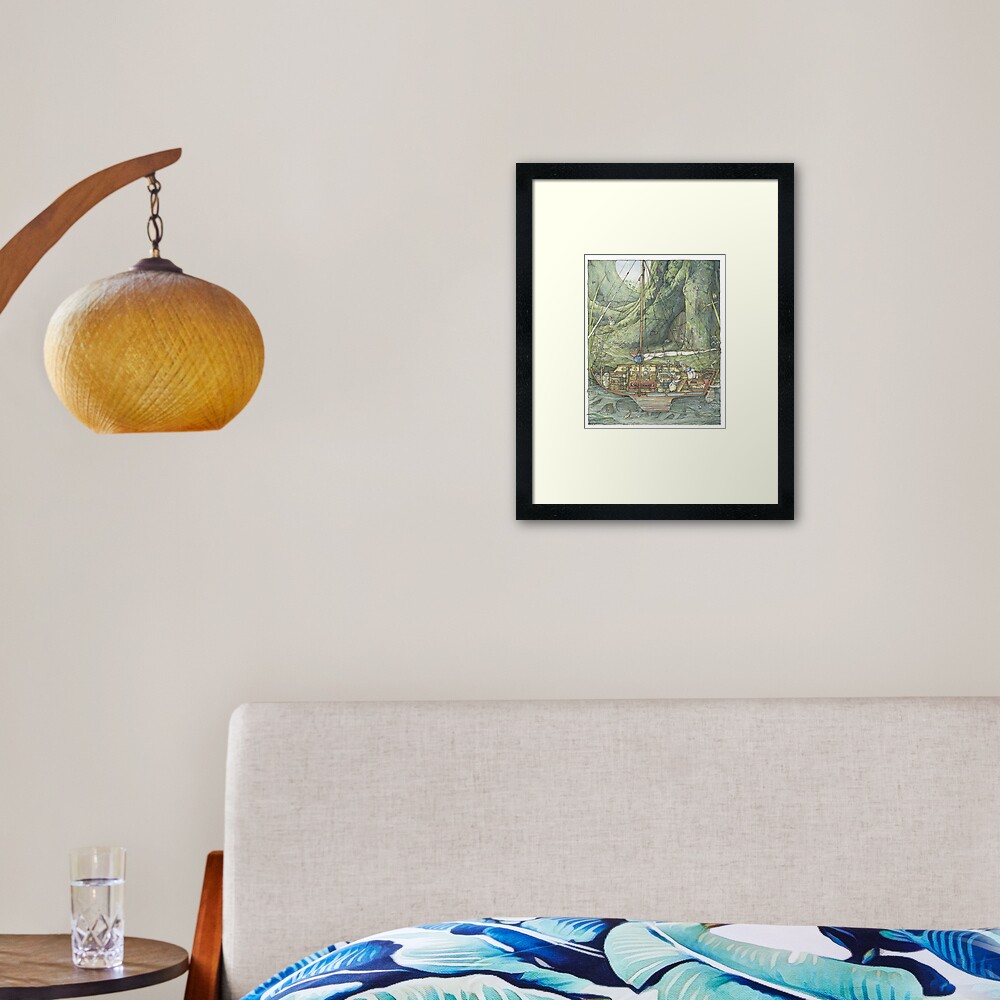 Item preview, Framed Art Print designed and sold by BramblyHedge.