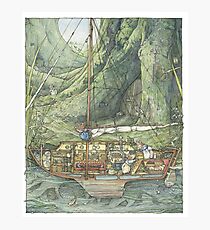 Cutaway of Dustys Boat Photographic Print