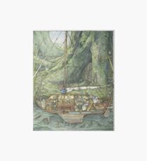 Cutaway of Dustys Boat Art Board
