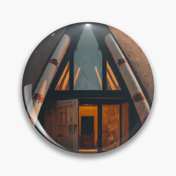 Item preview, Building with Pyramid Roof designed and sold by BestArtByArvind.