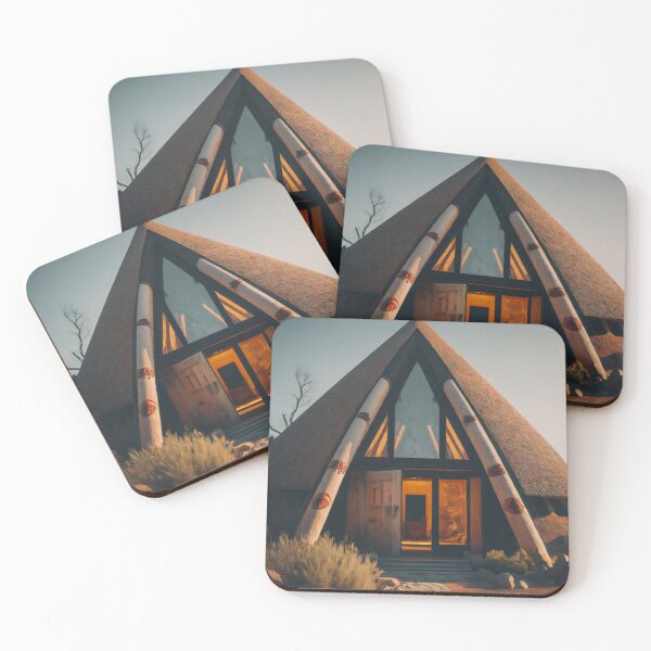 Item preview, Building with Pyramid Roof designed and sold by BestArtByArvind.