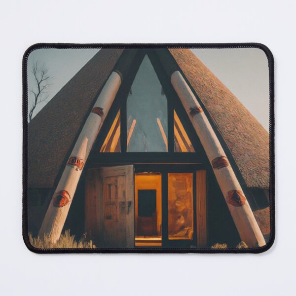 Item preview, Building with Pyramid Roof designed and sold by BestArtByArvind.