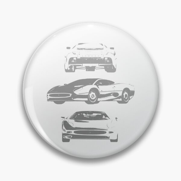Item preview, Vintage Supercar Sportscar Racing Motorsport Greyscale Retro Car designed and sold by MaxToonArt.