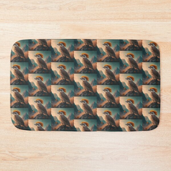 Item preview, Yellow Mohawk Bird on a Rock (Mountain View) designed and sold by BestArtByArvind.
