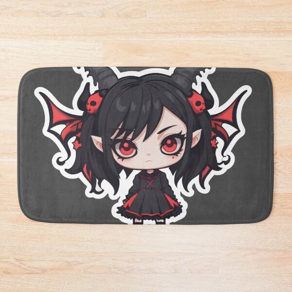Item preview, Cute Chibi Demon Girl Student Day designed and sold by MadnessEnvelope.
