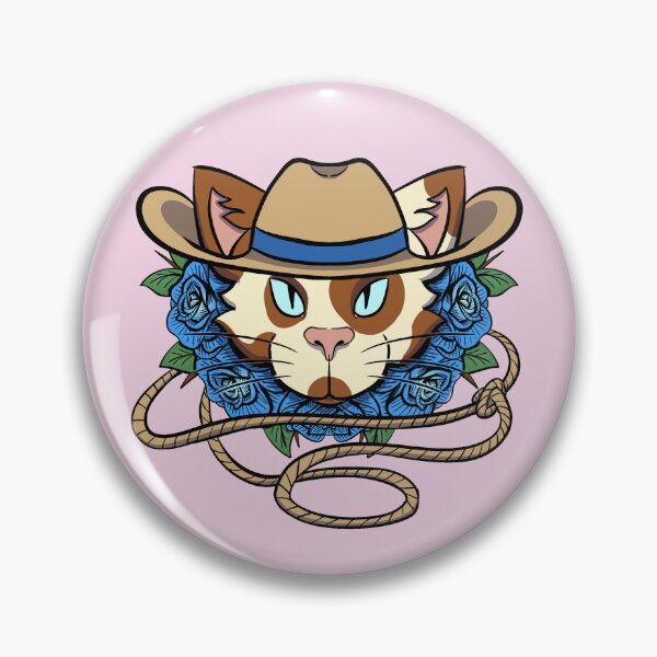 Item preview, Calico Cat Cowboy - Pink designed and sold by mgrugart.