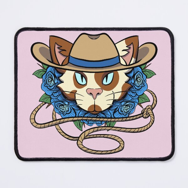 Item preview, Calico Cat Cowboy - Pink designed and sold by mgrugart.