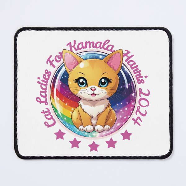 Item preview, Cat Ladies For Kamala. designed and sold by EunsooLee.