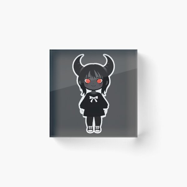 Item preview, Cute Dark Monster Girl - School Student Day designed and sold by MadnessEnvelope.