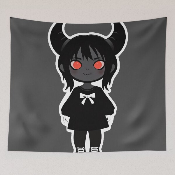 Item preview, Cute Dark Monster Girl - School Student Day designed and sold by MadnessEnvelope.