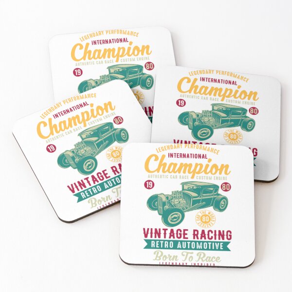 Item preview, Vintage Racing Champion Design designed and sold by Dubaay.