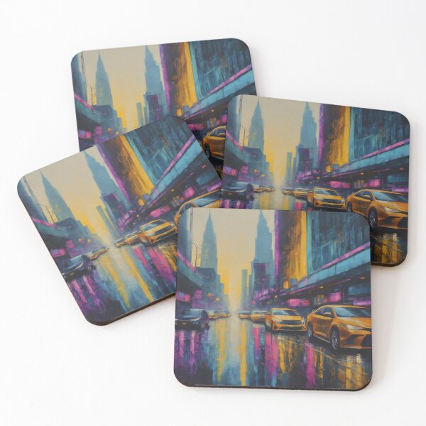 Item preview, NYC Taxis on the Yellow Brick Road designed and sold by BestArtByArvind.