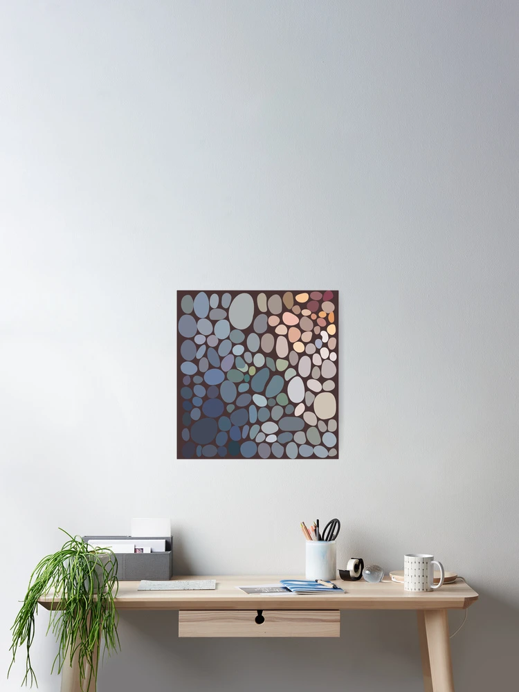 Thumbnail 2 of 3, Poster, Abstract Rocks designed and sold by BeataKarlik.
