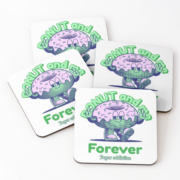 Item preview, Donut and me forever T-shirt  designed and sold by Akira-closet.