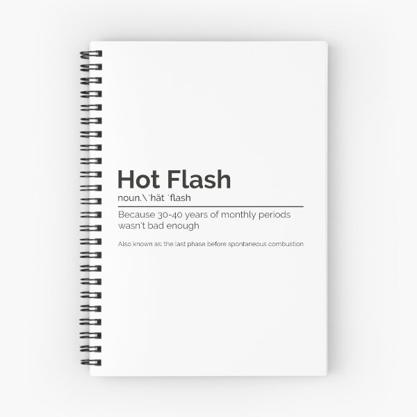 Item preview, Hot Flash funny definition noun designed and sold by GuesthozGraphix.