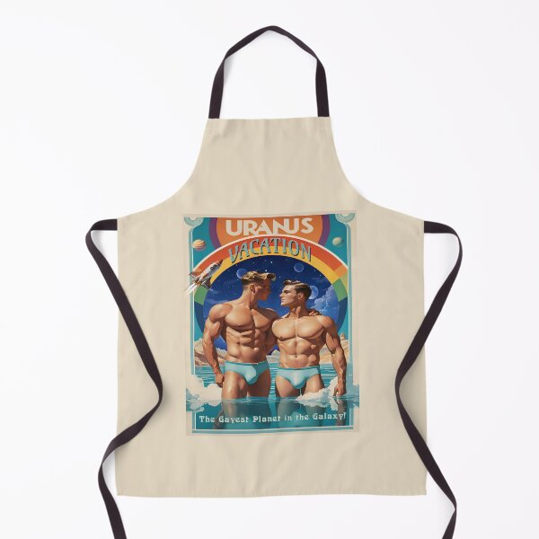 Item preview, Uranus Vacation Art Nouveau Travel Poster  designed and sold by Live Out Gear.