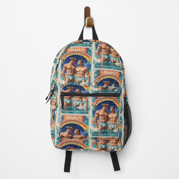 Item preview, Uranus Vacation Art Nouveau Travel Poster designed and sold by Live Out Gear.