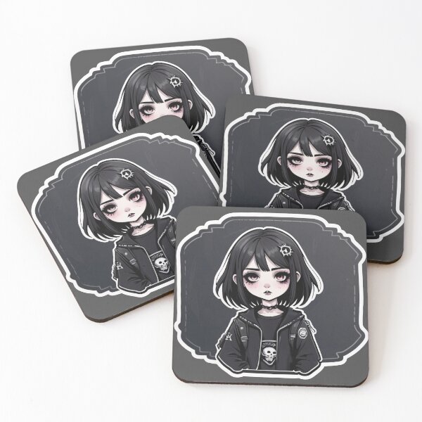 Item preview, Goth Girl Student Day with blackboard designed and sold by MadnessEnvelope.