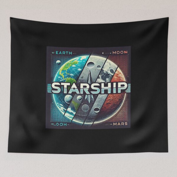 Item preview, starbase designed and sold by TEEJAMBOREE.