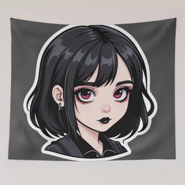 Item preview, Cute Goth Girl Student Day designed and sold by MadnessEnvelope.