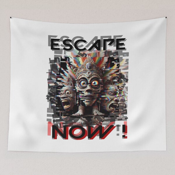 Item preview, Break the Illusion - Escape Now - Free Yourself Design - Escape the Code designed and sold by koreatvtea.