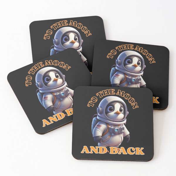 Item preview, Penguin Astronaut to the moon and back! designed and sold by penguinarchives.