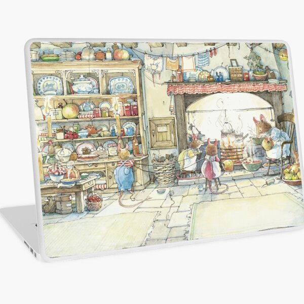 The Kitchen At Crabapple Cottage Laptop Skin