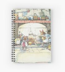 The Kitchen At Crabapple Cottage Spiral Notebook