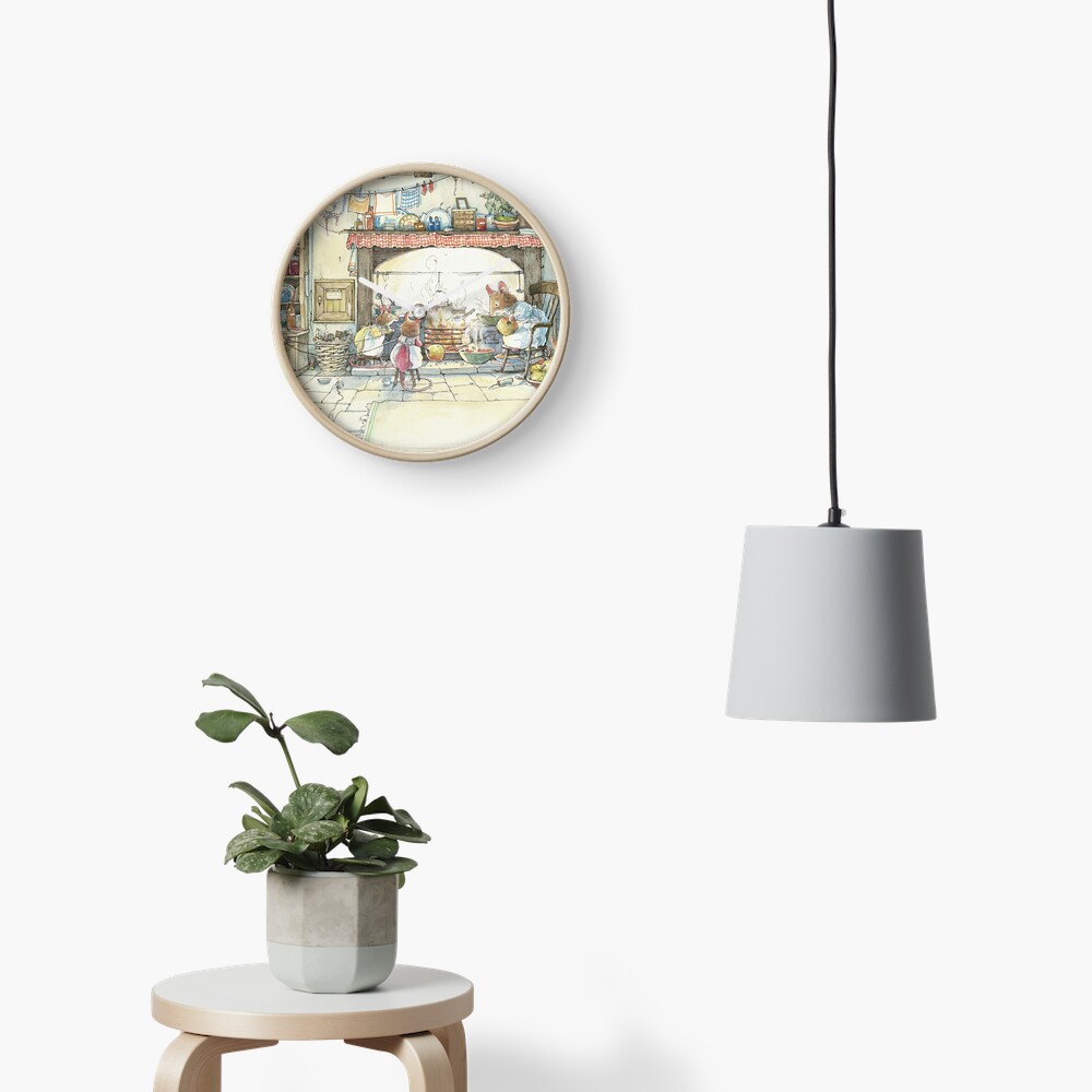 Item preview, Clock designed and sold by BramblyHedge.